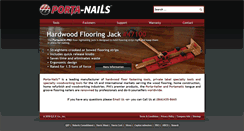 Desktop Screenshot of porta-nails.com